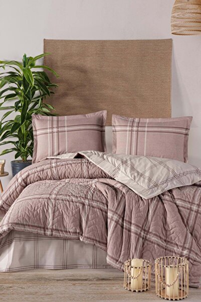 Clasy 100% Cotton Single Capella Brown Sleeping Set