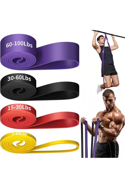 Generic Resistance Band, Pull Up Assistance Band Set for Legs, Working Out, M...