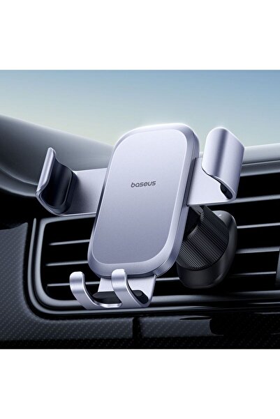 Baseus Metal Age Go Gravity Araç Tutucu - Gri