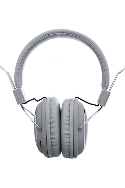 Sodo Walk and Talk Wireless Over Ear Headphones With Microphone Sliver