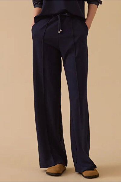 SEÇİL Γυναικεία φόρμα Φαρδιά μπατζάκια Με τσέπες - Μπλε ναυτικό