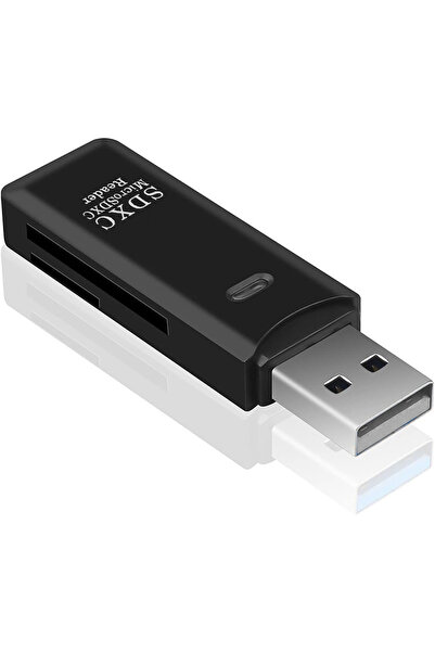 Microcase USB 2.0 2in1 SD TF MicroSD Kart Okuyucu - AL3240