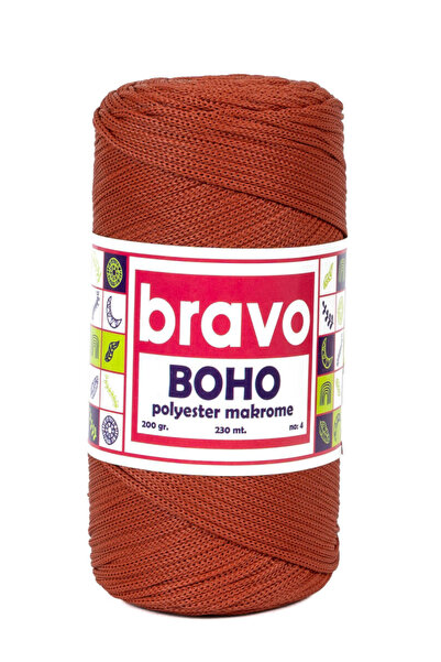 Bravo Poliester Makrame Br:4 - Pločica 118 Poliester Makrame Konopac - 200 gr...