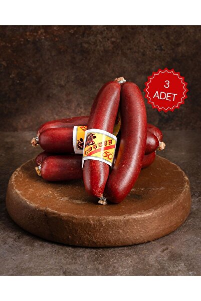COŞKUN ET VE MAMÜLLERİ AŞ. Çatal Sucuk Avantajlı Paket (3'lü Paket) 900 G