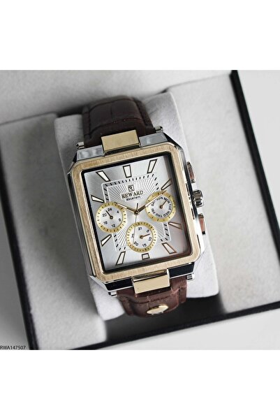 Reward Rwa147507 Leather Men's Wristwatch with Strap