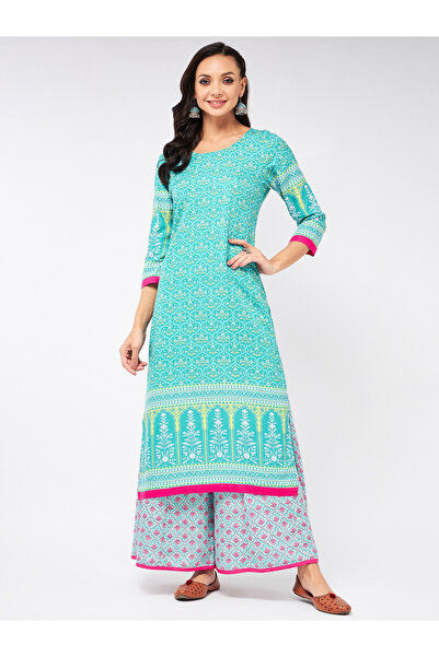 Pannkh By Styli Jaipur Haat Placement All Over Print Kurta