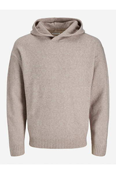 Jack & Jones هودي بيج محبوك مسطح