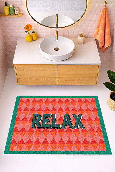 Decomia Home Digital Protivklizno Perivo Boja Moderno Kupatilski otirač Kupat...