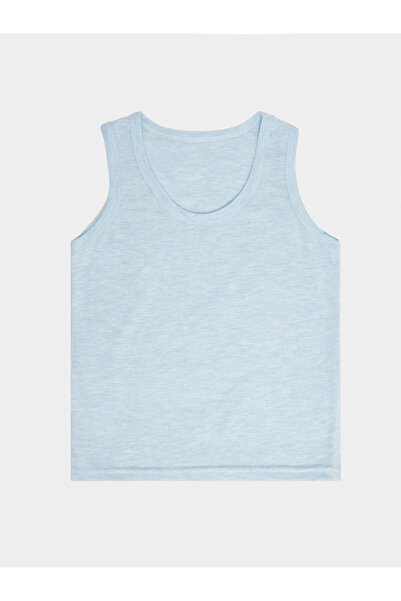 Styli Boys Light Blue Cotton Vest