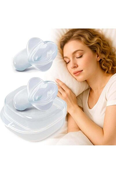 Arabest عبوة من قطعتين من واقيات الفم المضادة للشخير، مصنوعة من السيليكون الط...