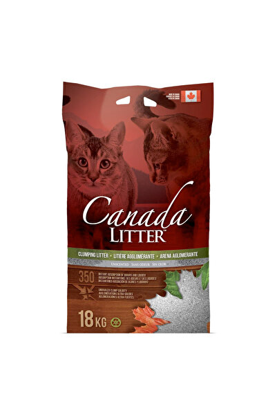 Canada Litter رمل قطط كندي 18 كجم - بدون رائحة