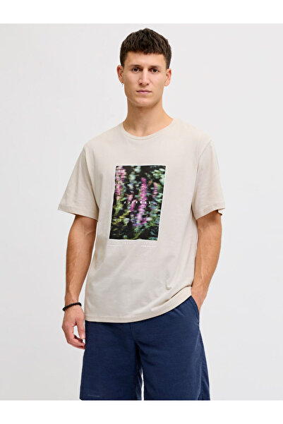 REBEL By Styli White Printed Cotton T-Shirt