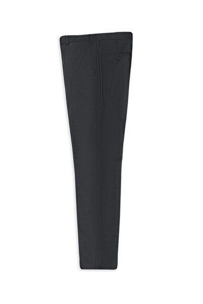 Abdullah Kiğılı 6 Drop Regular Fit Standard Cut Wool Classic Fabric Trousers