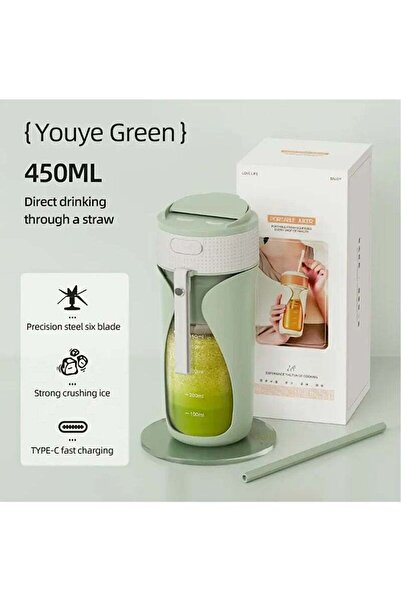 Arabest Portable 3-in-1 Blender and Juicer, USB Rechargeable with Digital Dis...