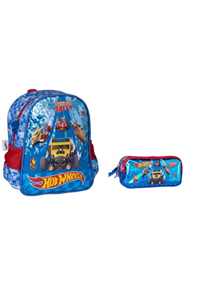 HOT WHEELS Τσάντα νηπιαγωγείου και κουτί μολυβιών