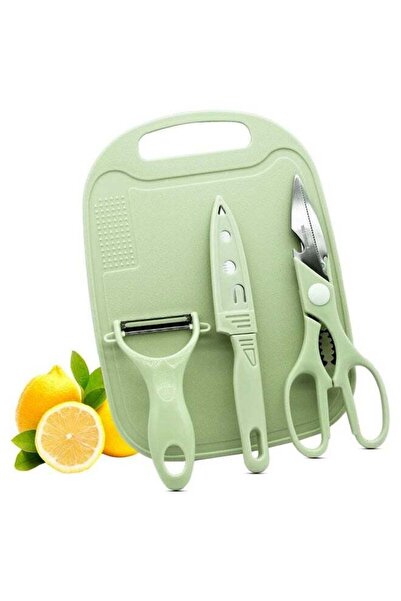 Arabest Travel Cutting Board Set, 4 Pcs Portable Mini Camping Plastic Cutting...