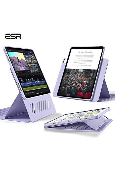 ESR iPad Air 13 M2-M3 (2024) Shift Kılıf-Mor