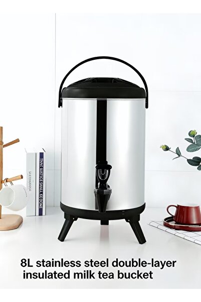 Generic موزع مشروبات مزدوج الجدران معزول بجدار مزدوج من الفولاذ المقاوم للصدأ...