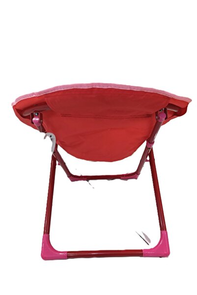 Sanrio Hello Kitty Hello Kitty Kids Moon Chair – Foldable Padded Saucer Chair for Toddlers & Children - Pink