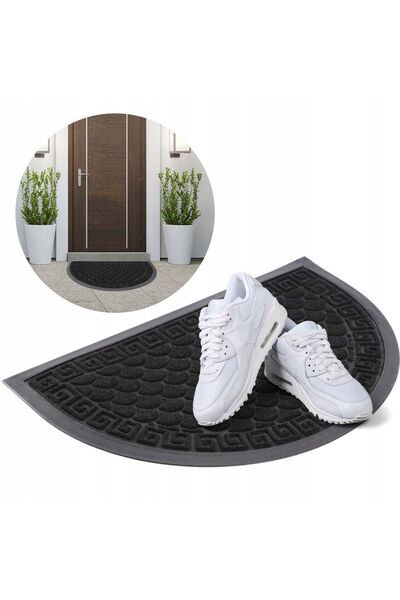 KADAX Entrance Doormat Outdoor Rubber Half-Circular 60x40