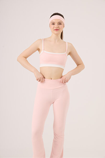 HOLLY LOLLY Double-Layer Strappy Fabiola Bustier Pink