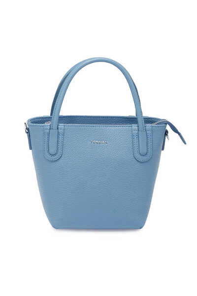 Tergan Mavi Hakiki Deri Kadın El Çantası - S25Y1BC80360-C43