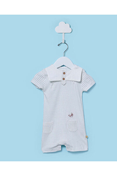 REDTAG رومبير أبيض مخطط عمودياً