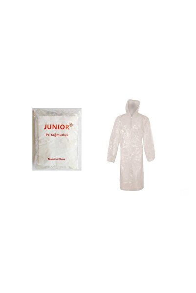 Junior معطف واق من المطر للاستخدام مرة واحدة - قطعتين