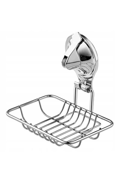 KADAX Bathroom Soap Dish with Suction Cup, Steel, Wall-Mounted