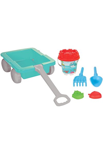 Evelise Set de joacă cu nisip Pilsan Cărucior cu accesorii