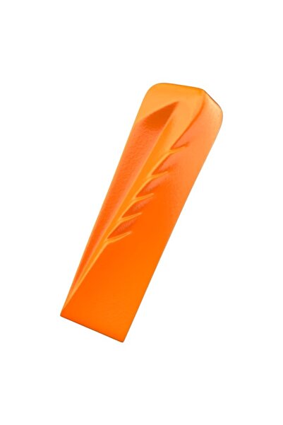 Gakago Wood Splitting Wedge, Forged Steel, Orange, 21.5 x 4.5 x 6 cm
