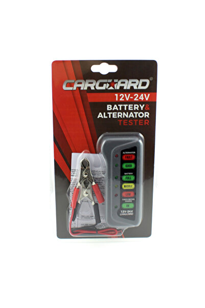 CarGuard Aparat de măsură pentru baterii (acumulatori) și alternatoare auto./...