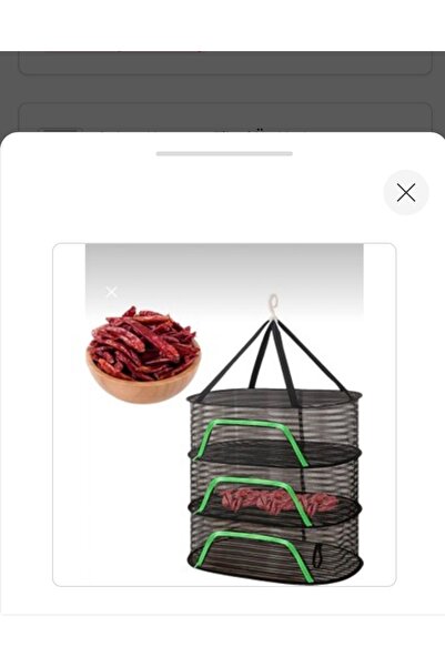 diğer 111 شبكة تجفيف الخضروات ذات 3 طبقات