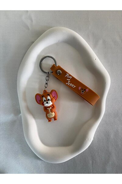 Butik Tom Character Figured Silicone Keychain Cartoon Keychain