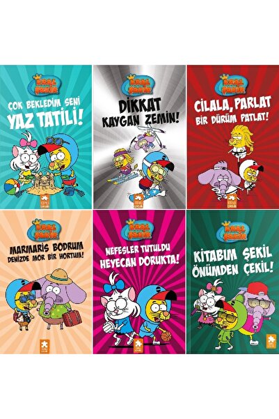 Eksik Parça Yayınları Kral Şakir 11-12-13-14-15-16 / 6 Kitap SET