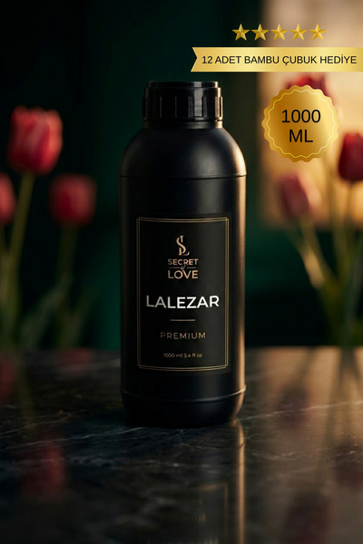 SECRET OF LOVE Premium Lalezar Oda Kokusu 1000 ml - Araç Kokusu, Oto Parfüm 1...
