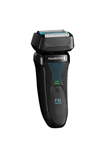 Remington Style Series Aqua F6 F6000 Shaver, 100% Waterproof, Black/Blue
