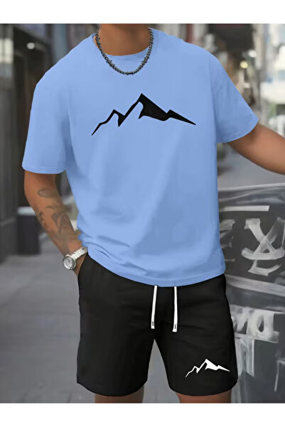 bellanova Men's Summer Shorts & T-Shirt Set – Comfortable and Modern