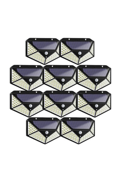 Trendily Σετ 10 ηλιακών λαμπτήρων 100 LED