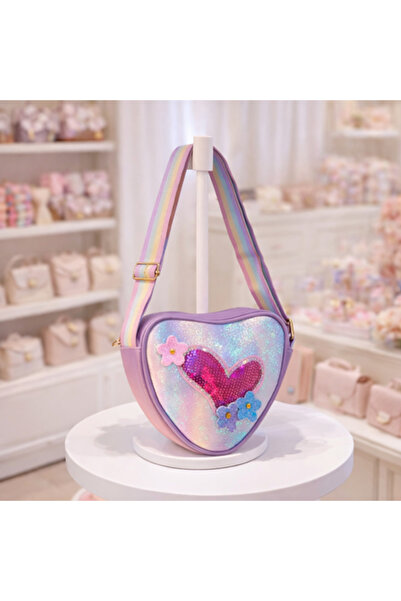Inovius Τσάντα για κορίτσια με σχέδιο καρδιά - KMM107