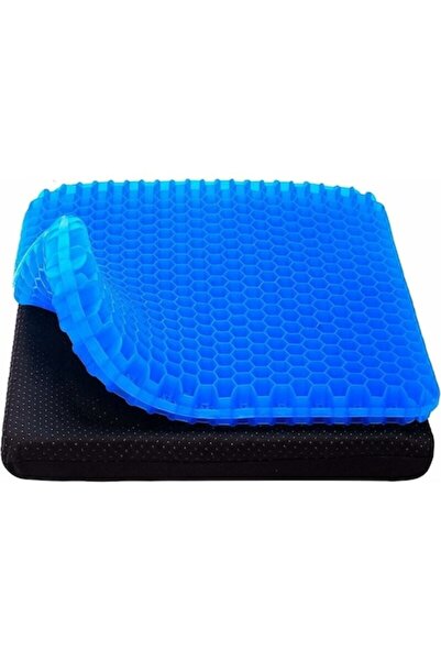 Bizaical Pernă ortopedic cu gel, Bizaical, design fagure, albastră