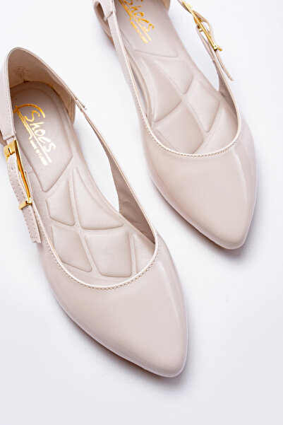 BUNİPARK Gloya Piele Lacuită pentru Femei Elegantă ortopedic Casual balerini