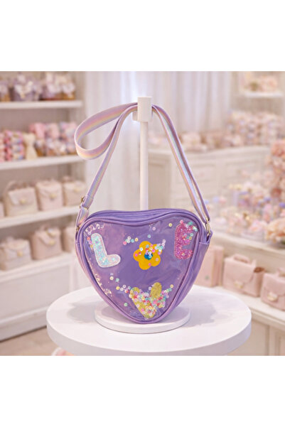 Inovius Τσάντα σε σχήμα καρδιάς για κορίτσια, μοντέλο Love - KMM103