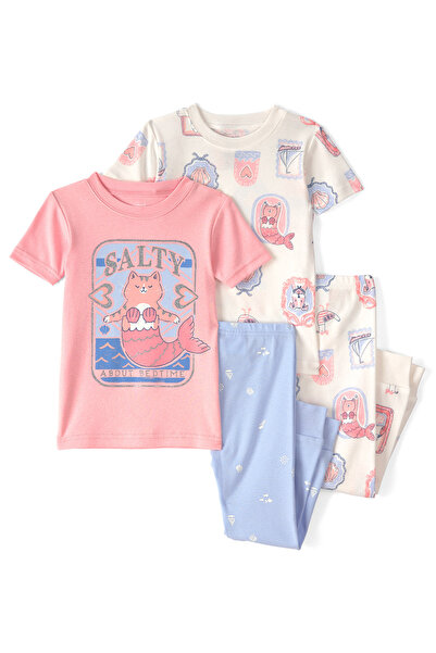 Carter's Little Girl's Pajama Set 2 Years-5 Years Multi Color