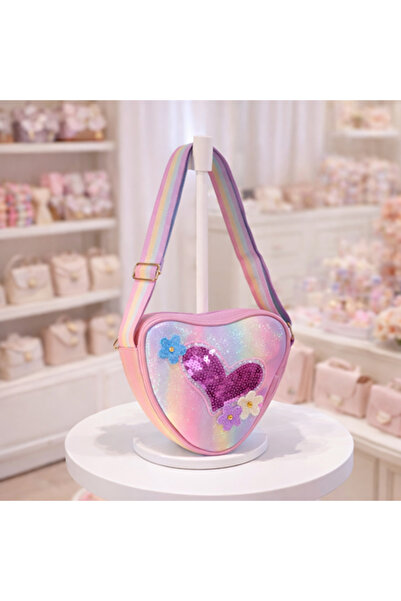 Inovius Τσάντα για κορίτσια με σχέδιο καρδιά - KMM109