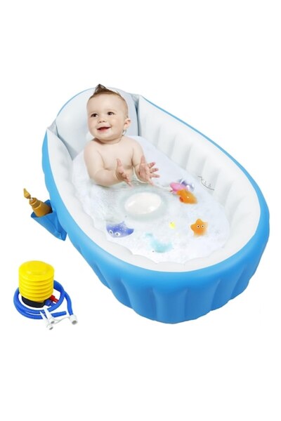 SINBINTA Inflatable Bathtub for Babies and Children