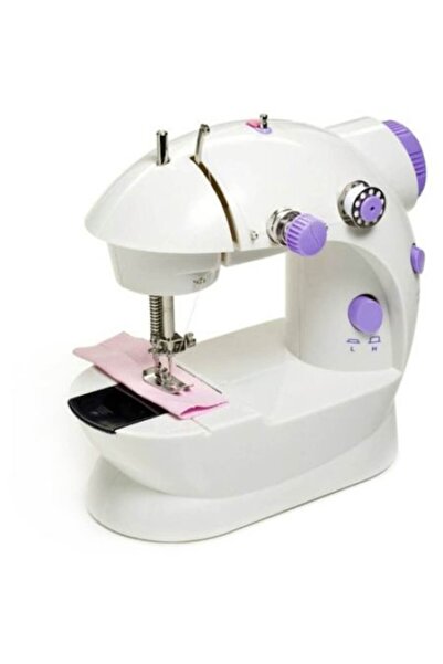 Urban Trends Mini mașină de cusut 4 în 1, alb/violet,