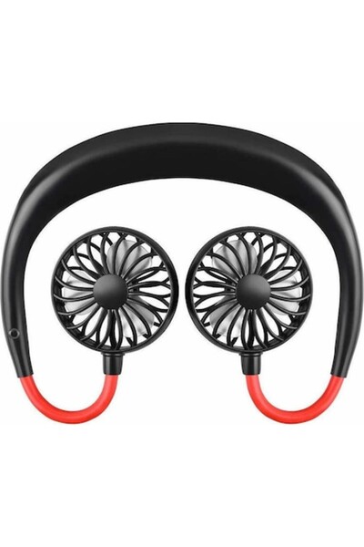 OEM Ventilator de gât, USB, 500 mAh, negru