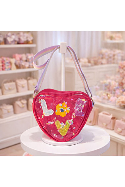 Inovius Τσάντα σε σχήμα καρδιάς για κορίτσια, μοντέλο Love - KMM102