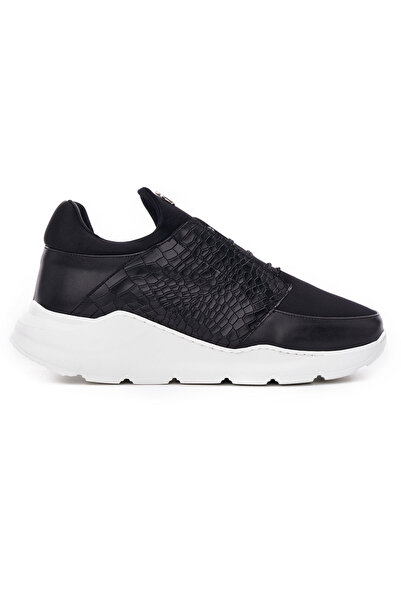martin valen Men's Chunky Sneakers S Casual Black Shoes